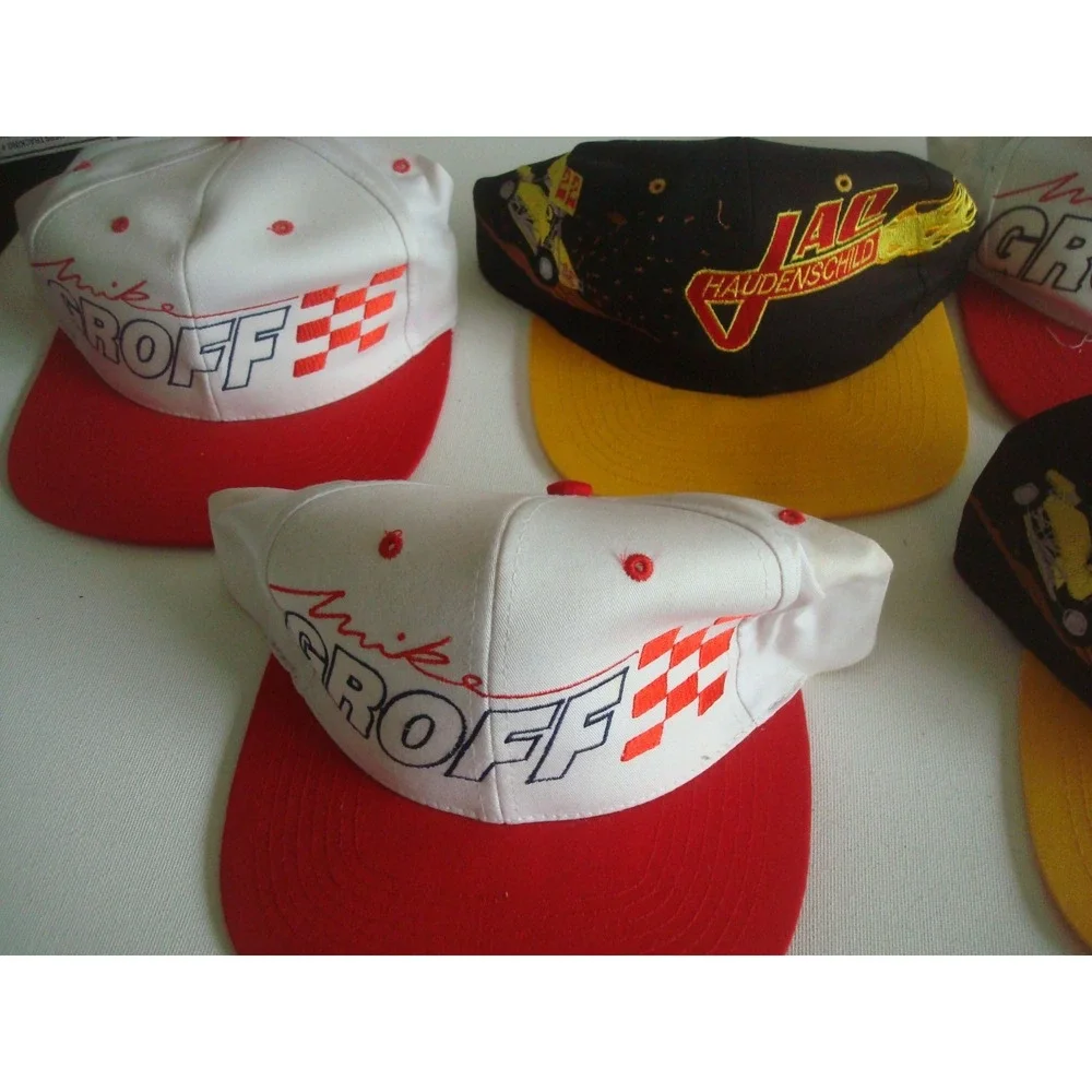 5-HAT LOT BUNDLE DRAG RACING  90S  CAP HAT 90S VINTAGE‎ M2